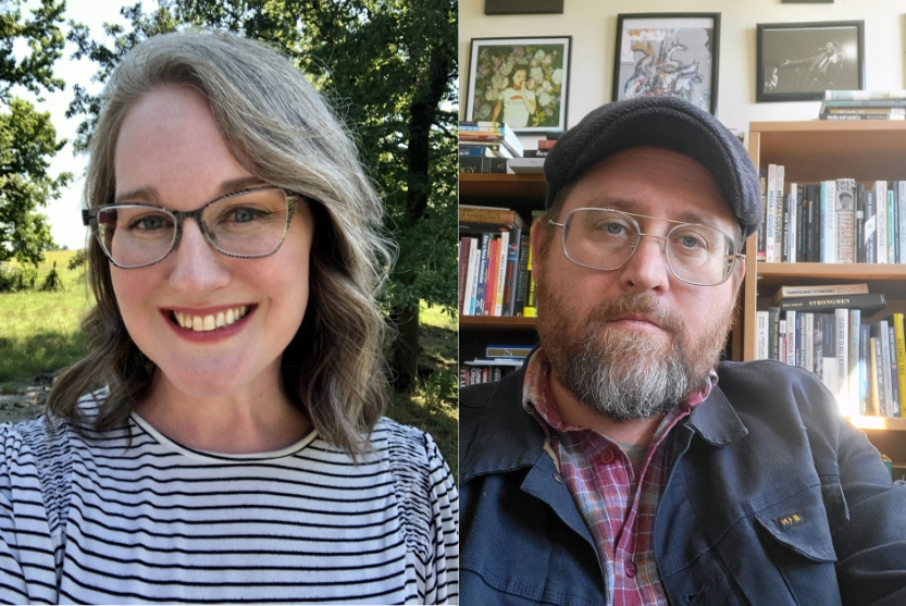 Picture of Dr. Elizabeth Melton and Dr. Andrew Davis
